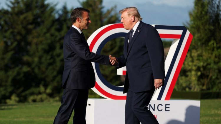 54dd508f-86c3-4ef8-b6c4-1529e44dc3b2 Trump et Macron au G7 : Détroit d’Ormuz et tensions commerciales