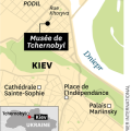 Un musée détruit par une frappe de missiles à Kiev