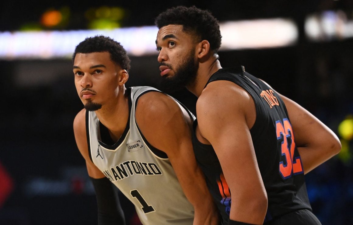 Victor Wembanyama et les Spurs face aux Knicks en finale NBA