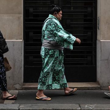 L’élite du Sumo japonais se produit à Paris