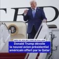 Donald Trump présente le nouvel avion présidentiel offert par le Qatar