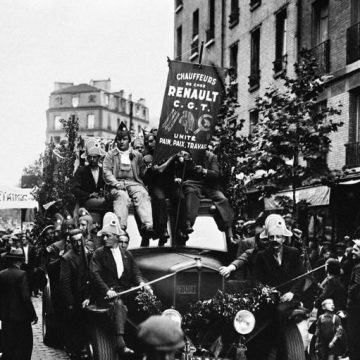 FRANCE-POLITICS-POPULAR FRONT-STRIKE-RENAULT Les 90 ans de l’élection du Front populaire : Un tournant pour les congés payés et les réformes sociales