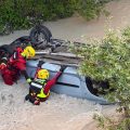 Accident à Annot : une voiture immergée dans un cours d’eau