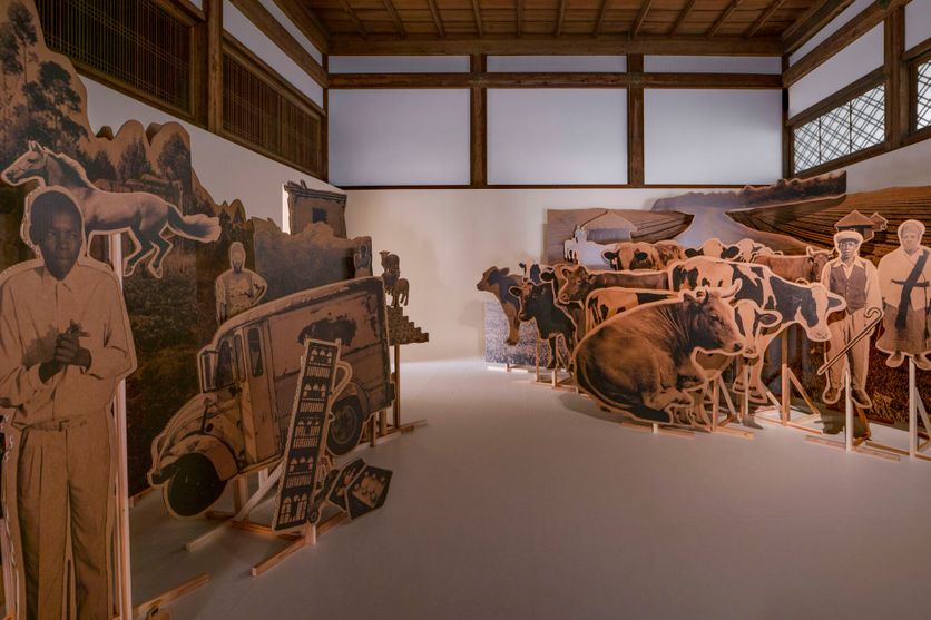 8366cfe5-ee42-4960-afe7-a37736336430 Exposition de Lebohang Kganye au complexe bouddhiste O-genkan de Kyoto