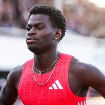 Ja’Kobe Tharp établit un nouveau record sur 110 m haies