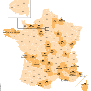 Explorer la France : Des notes et anecdotes sur ses départements