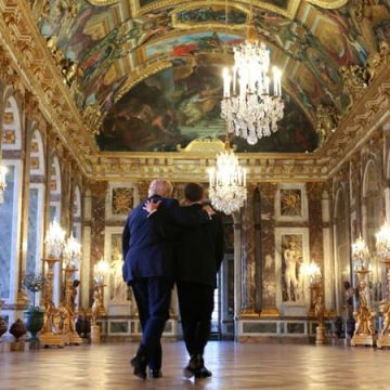 Emmanuel Macron et Donald Trump : Rencontre à Versailles