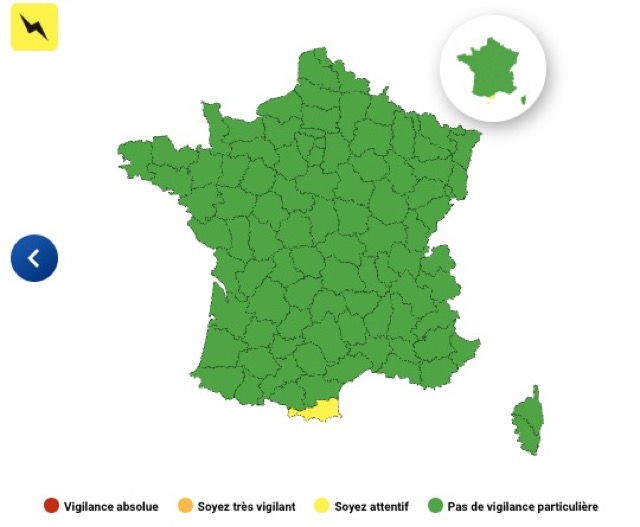 8f6e40f2-ef98-4464-90c8-aa0ed9ed6a00 Prévisions météorologiques pour le 14 juin 2026 : Vigilance jaune dans les Pyrénées-Orientales