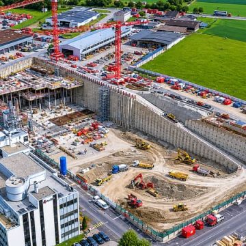 Une des plus grandes batteries au monde en construction à Laufenburg