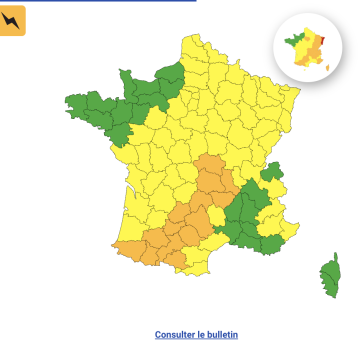 a67b7153-7fb8-41fb-b42a-712054846967 Alerte Orages : Vigilance Orange dans 14 Départements