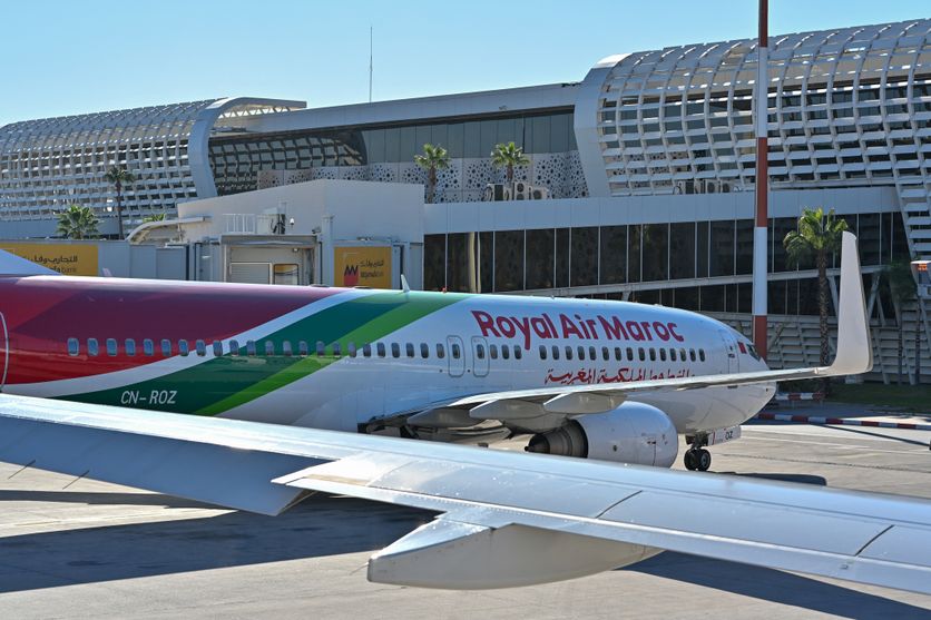 MOROCCO - ILLUSTRATION OF AIR TRANSPORT AT MARRAKECH MENARA INTERNATIONAL AIRPORT Intensification des liaisons aériennes et maritimes vers le Maroc cet été
