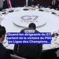 Le PSG et la diplomatie lors du G7 à Évian