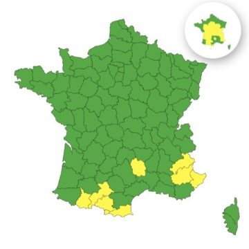 Alerte Météo : Orages et Canicule en France