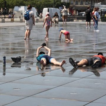 Fortes chaleurs et canicule à Bordeaux Météorolgie Alerte Orange pour Canicule: 60 Départements Concernés
