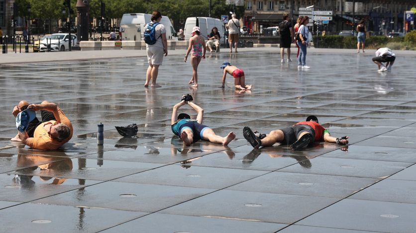 Fortes chaleurs et canicule à Bordeaux Météorolgie Alerte Orange pour Canicule: 60 Départements Concernés
