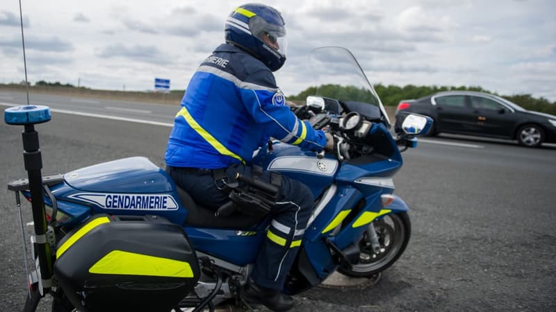 FRANCE-POLICE-HOLIDAYS-ROAD Accident de la route mortel impliquant un motard de la gendarmerie lors du sommet du G7