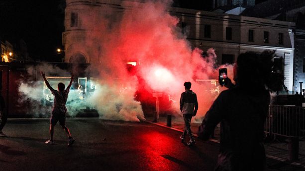 FRANCE-VICTORY-PSG-CLERMONT-FERRAND Mesures de sécurité renforcées à Clermont-Ferrand après des violences