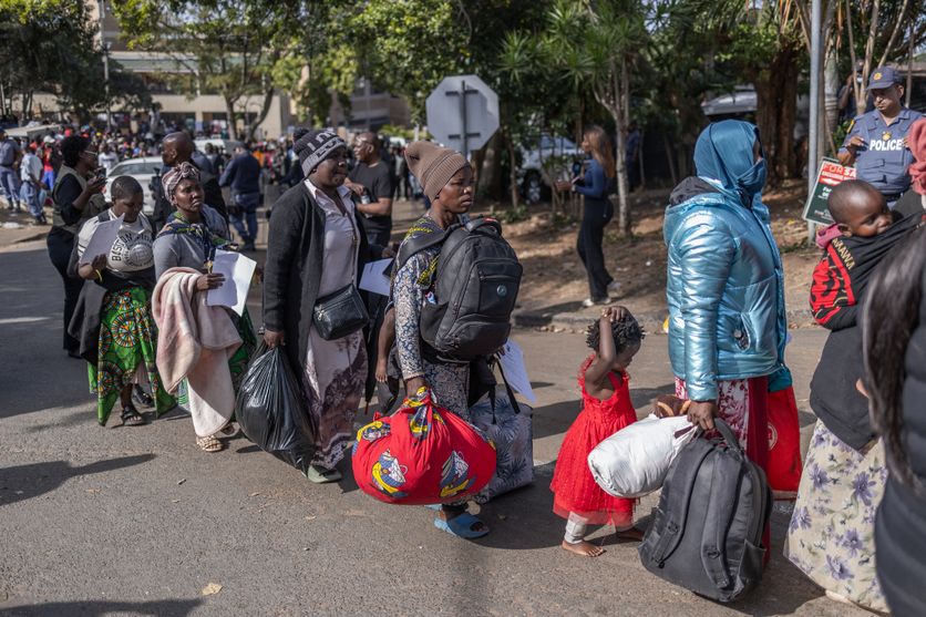 SAFRICA-ECONOMY-MIGRATION Durcissement des conditions pour les immigrés en Afrique du Sud