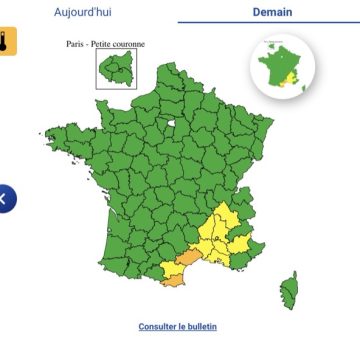 Alerte Canicule dans le Sud-Est de la France