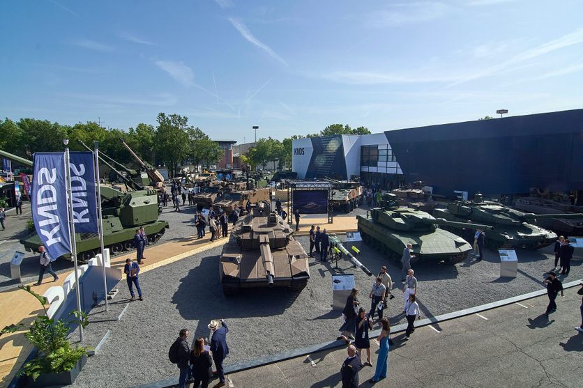 Illustration le Salon Eurosatory 2026 KNDS reporte son introduction en Bourse