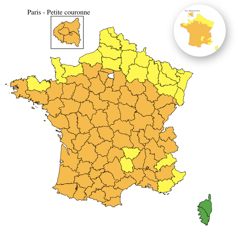 0a4cccf3-416a-4386-91fb-e6be6cd0e15a Vigilance jaune pour 22 départements en raison d’une canicule
