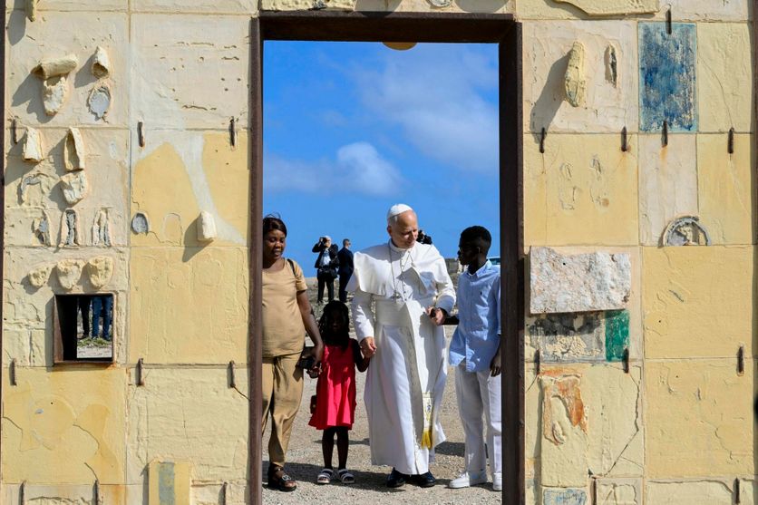 Pope Leo XIV makes pastoral visit to Lampedusa Le Pape Léon XIV: Un appel à Lampedusa pour une action en faveur des migrants