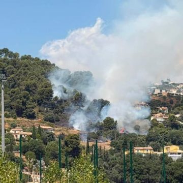 0b53dc80-a636-44db-baeb-b239d1989a6e Un incendie de végétation à Saint-Laurent-du-Var mobilise les pompiers