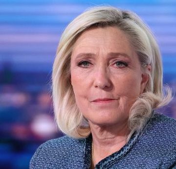 FRANCE-POLITICS-RN-MEDIA-TV Marine Le Pen au journal de 20H de TF1 : quelles conséquences après la décision judiciaire ?