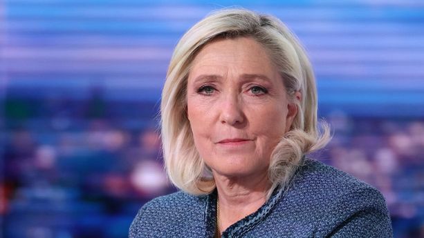 FRANCE-POLITICS-RN-MEDIA-TV Marine Le Pen au journal de 20H de TF1 : quelles conséquences après la décision judiciaire ?