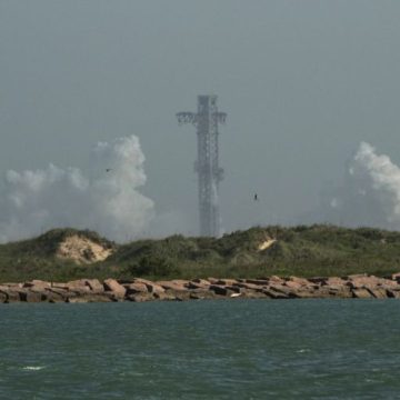US-SPACE-AEROSPACE-SPACEX-STARSHIP SpaceX reporte un vol d’essai de la fusée Starship