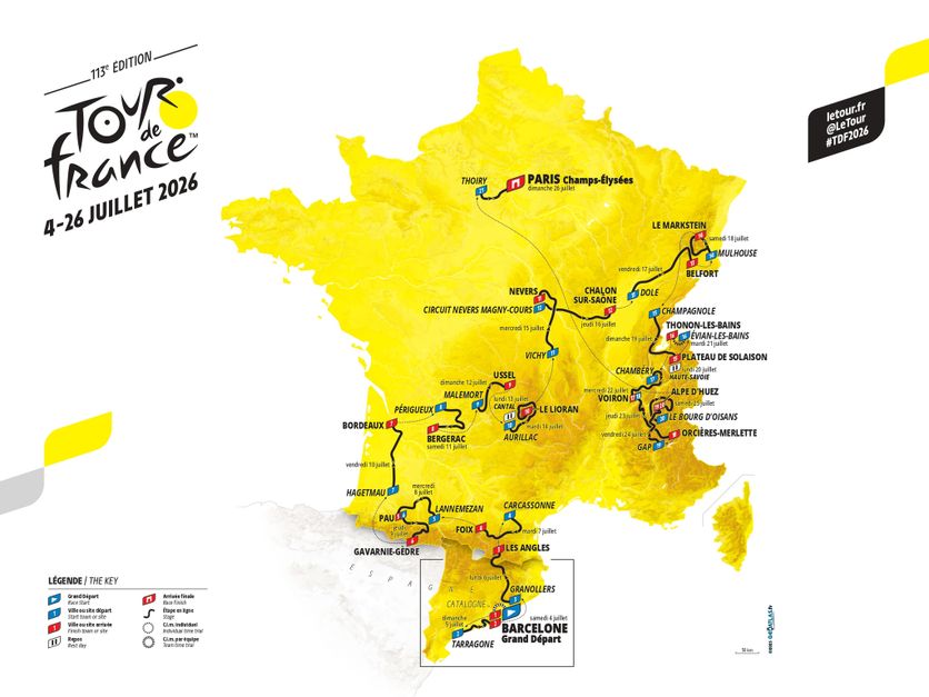 1d4c7ba1-2461-4220-9705-a369f15220d9 Le parcours du Tour de France 2026 dévoilé