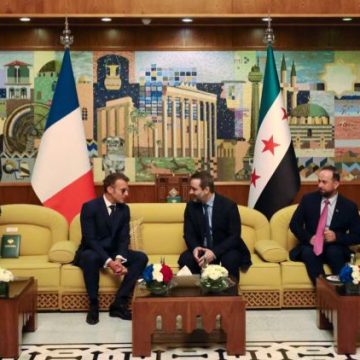 Visite du Président Macron à Damas, une première pour un leader occidental