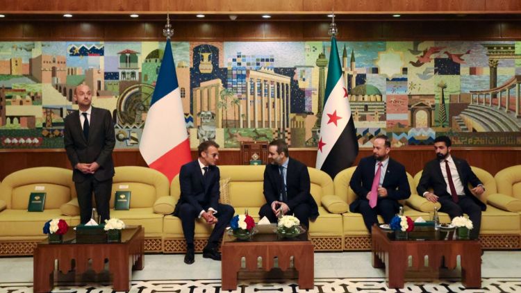 1fa5156e-44f8-40c0-ae58-1659a91eedc2 Visite du Président Macron à Damas, une première pour un leader occidental