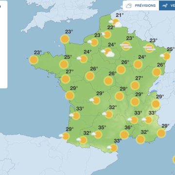 2b16d76f-3895-4513-8240-ead5eabb2699 Prévisions météo : Une semaine ensoleillée suivie de pluies en France