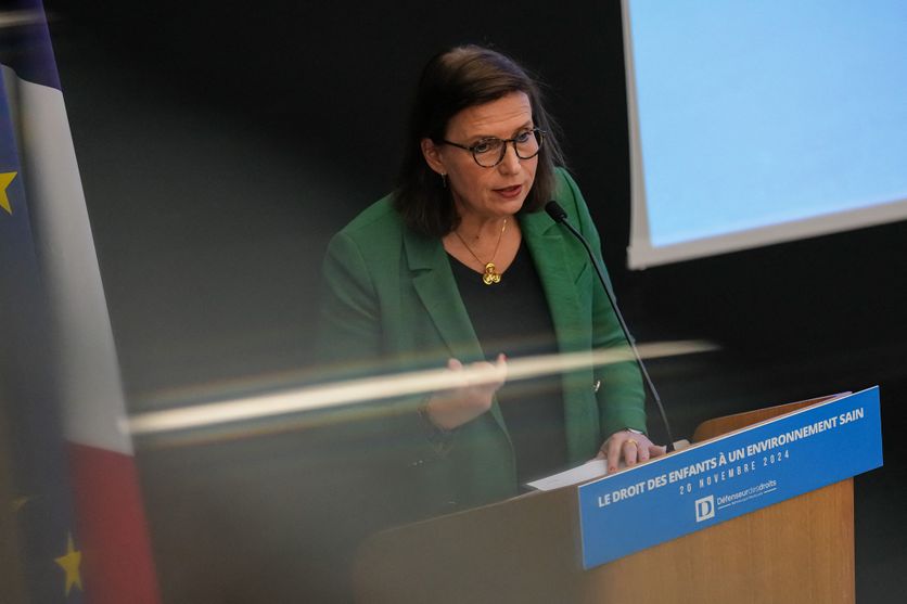 Presentation of the annual report on children's rights Le bilan inquiétant du mandat de Claire Hédon