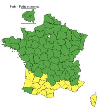 4882cea9-f8fb-4ddb-b8da-acc210d7227a Vigilance Jaune Canicule dans le Sud de la France