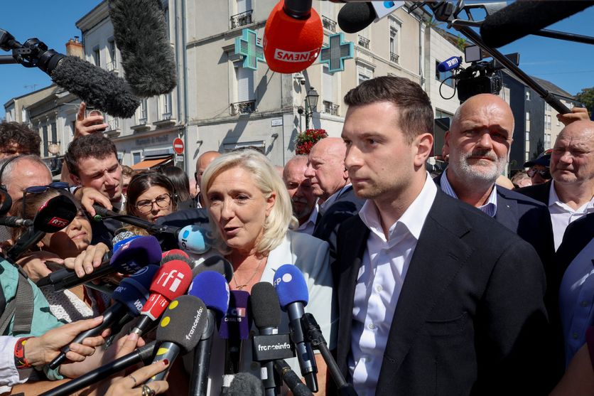 FRANCE-POLITICS-ELECTION-FAR-RIGHT Marine Le Pen officiellement candidate : une nouvelle campagne pour le Rassemblement national