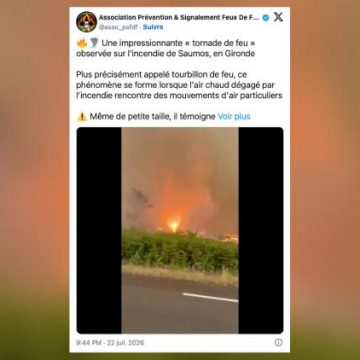 Une tornade de feu en Gironde : Explications sur ce phénomène exceptionnel