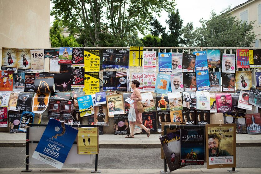 FILES-FRANCE-CULTURE-THEATRE-FESTIVAL Mobilisation au Festival d’Avignon contre le gel des subventions culturelles