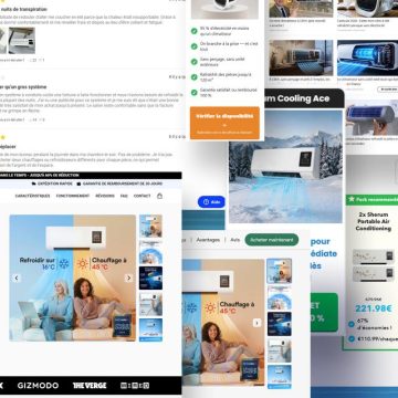 Escroqueries en ligne : fausses promesses des climatiseurs miracles