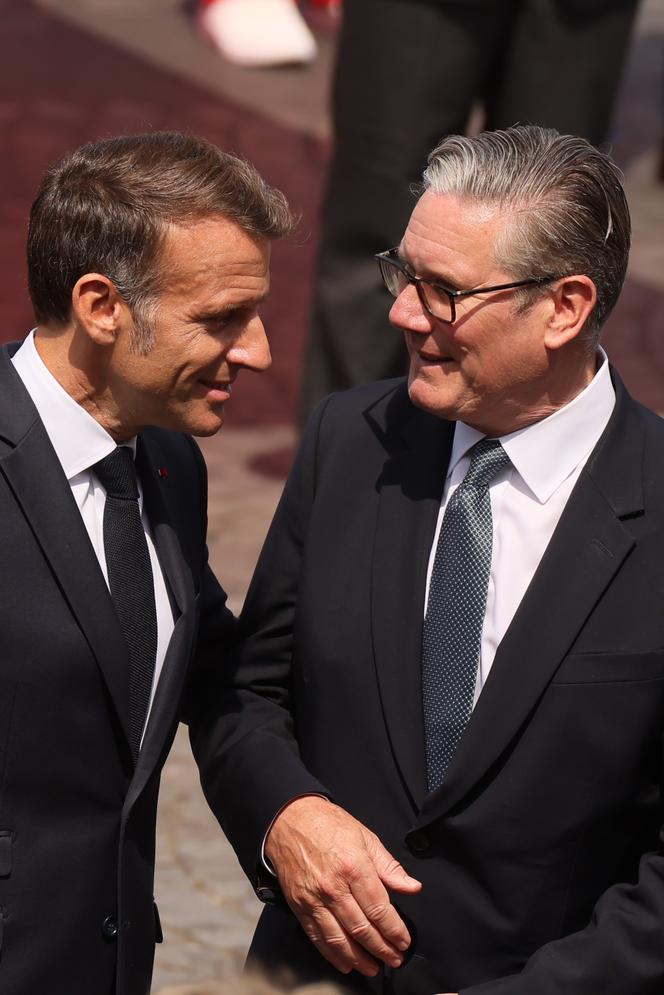 659fa55e-4bed-4775-9223-57a051d0f0af Keir Starmer honoré par Emmanuel Macron à Paris