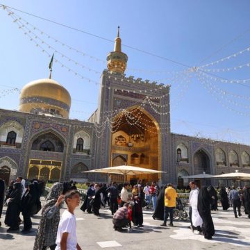 IRAN-RELIGION-ISLAM Mashhad en deuil pour les funérailles d’Ali Khamenei