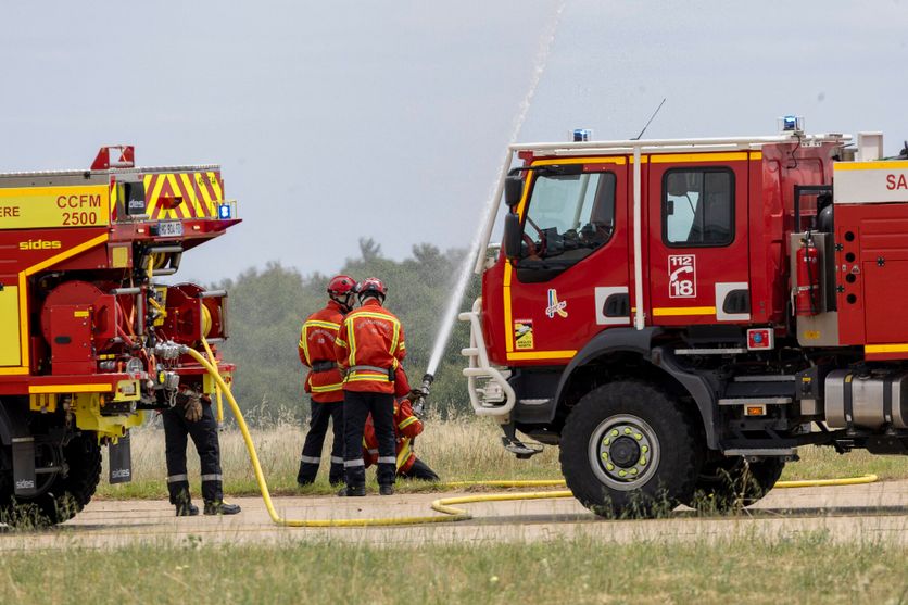 Securite civile Importante incendie dans l’Aude sous vigilance rouge