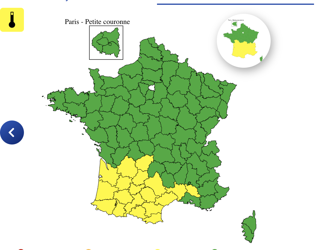 b63be10e-0868-49e3-ac5d-51628da7356e Alerte Canicule : 19 Départements en Vigilance Jaune