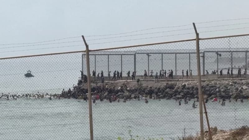 b66db684-0f32-4e85-abaf-c2e962d53d5a Afflux de migrants à Ceuta et renforcement des contrôles