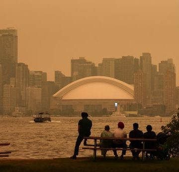 CANADA-ENVIRONMENT-FIRES-AIR QUALITY Incendies et Détérioration de la Qualité de l’Air au Canada