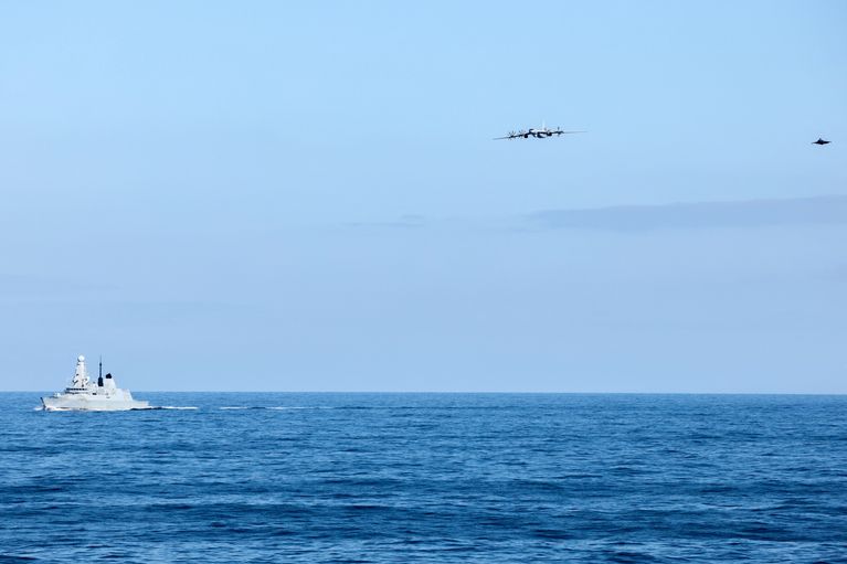 BRITAIN-RUSSIA-DEFENCE-NATO Incident en mer de Norvège entre la Russie et l’Otan