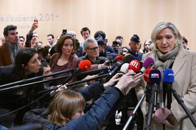 d404be3b-4b55-49b7-8f92-968f7124832f Marine Le Pen et l’affaire des assistants parlementaires : un tournant judiciaire