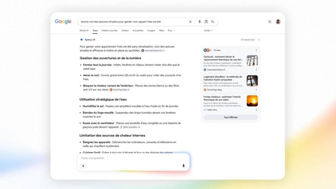 dde00953-0cb1-457a-8874-03a47a6ce91d Guide pour Désactiver les Aperçus IA de Google sur Chrome, Firefox et Safari
