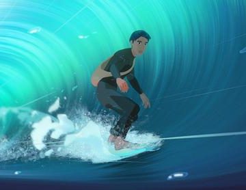 Le long-métrage In Waves, une adaptation colorée et émotive
